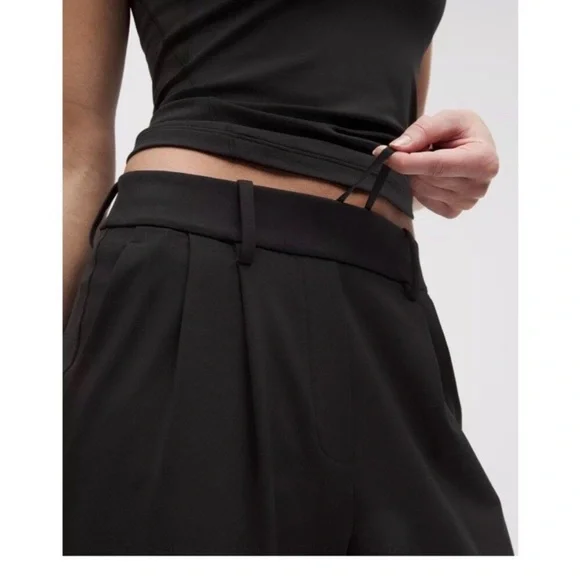 Lululemon Daydrift wide leg trouser black - Picture 3 of 8